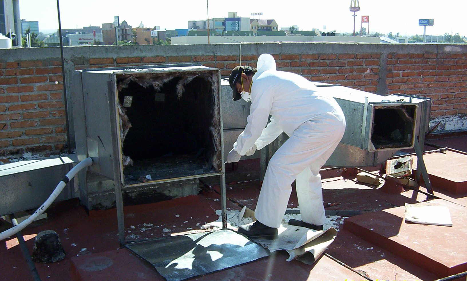 restauración de ductos de aire acondicionado